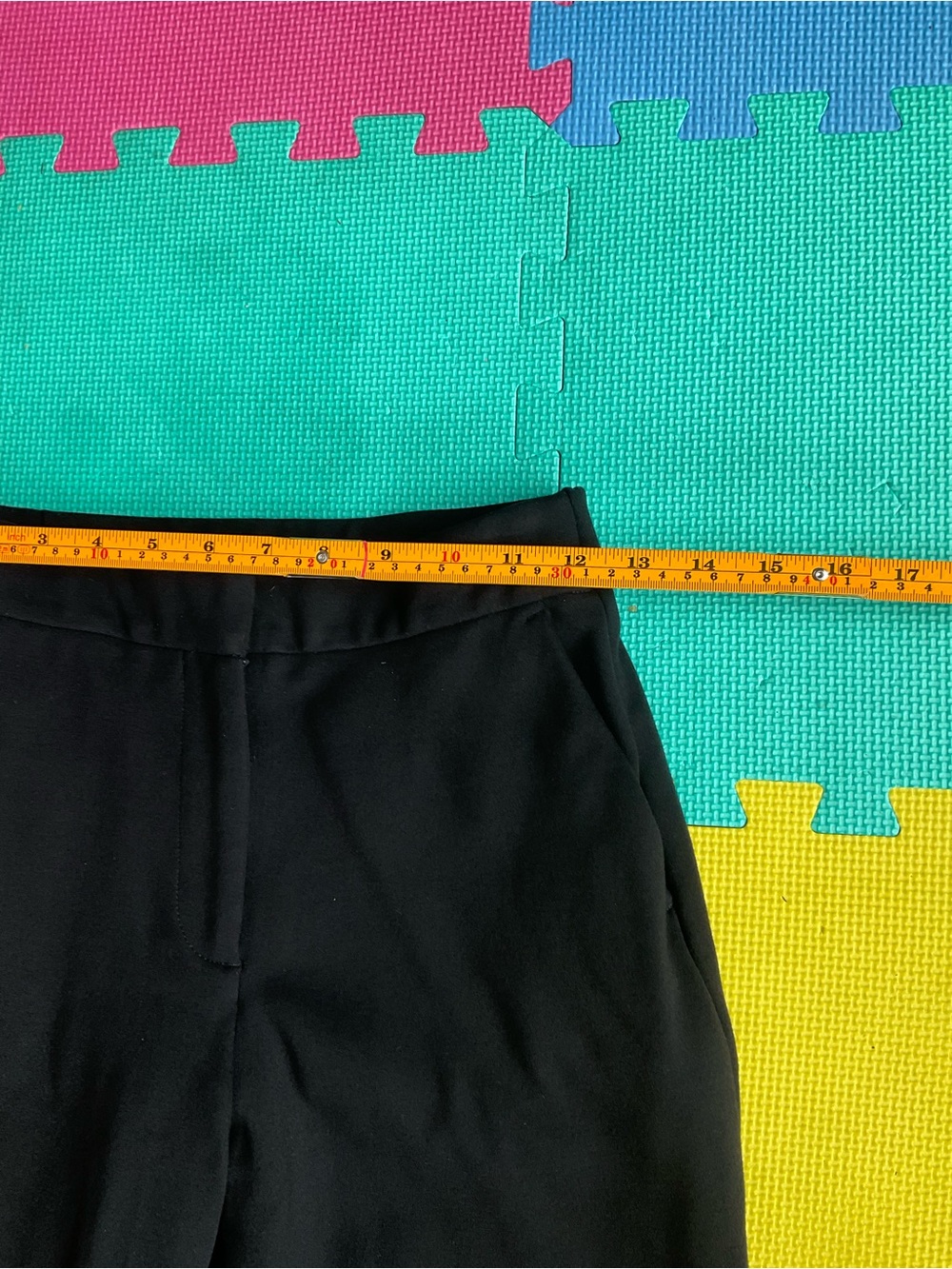 ☕️Quince Ultra-Stretch Ponté Wide Leg Pant Black‎ High Rise Comfort Trousers - Picture 5 of 7